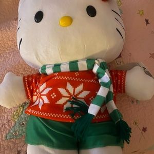 Christmas hello kitty greeter